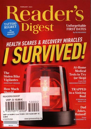Reader's Digest (US) Ausgabe 2025002