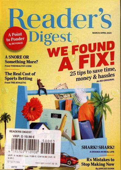 Reader's Digest (US) Ausgabe 2025003