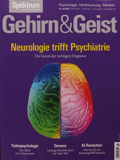 Gehirn & Geist Ausgabe 2026006