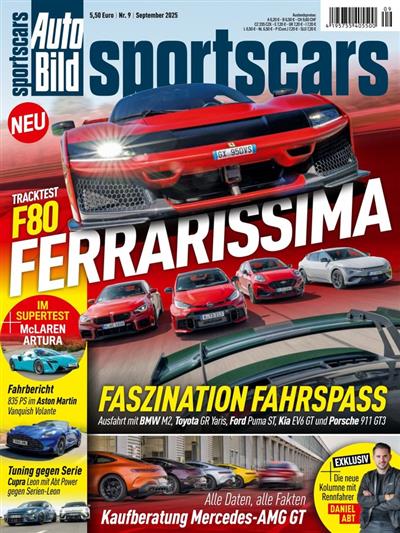 Auto Bild sportscars Ausgabe 2025009