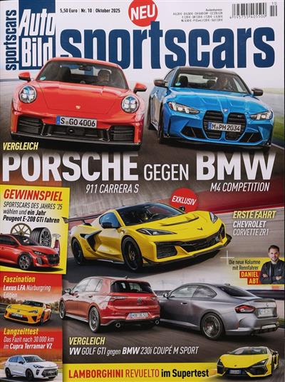 Auto Bild sportscars Ausgabe 2025010