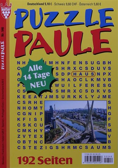 Puzzle Paule Ausgabe 2025546