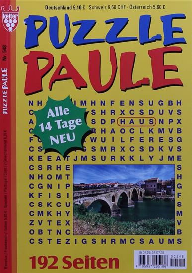 Puzzle Paule Ausgabe 2025548
