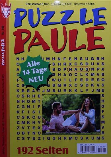 Puzzle Paule Ausgabe 2025549