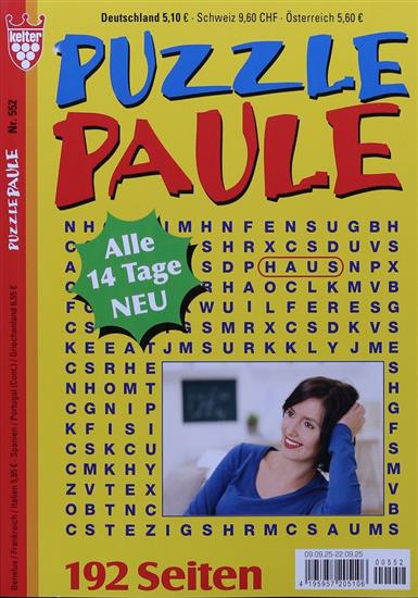 Puzzle Paule Ausgabe 2025552
