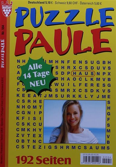 Puzzle Paule Ausgabe 2025554