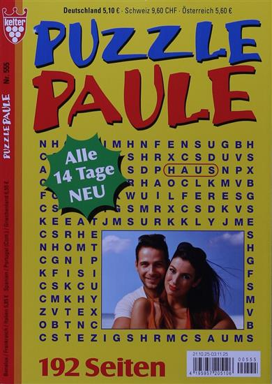 Puzzle Paule Ausgabe 2025555