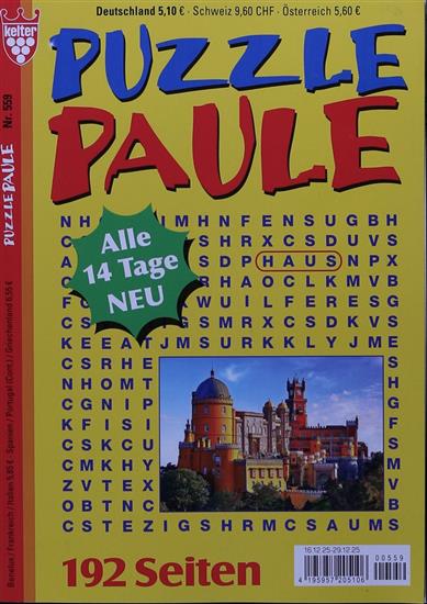 Puzzle Paule Ausgabe 2025559
