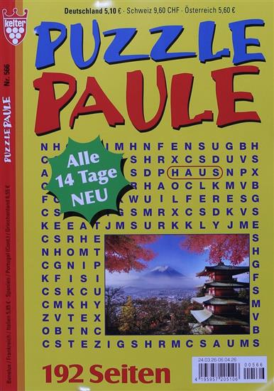 Puzzle Paule Ausgabe 2026566