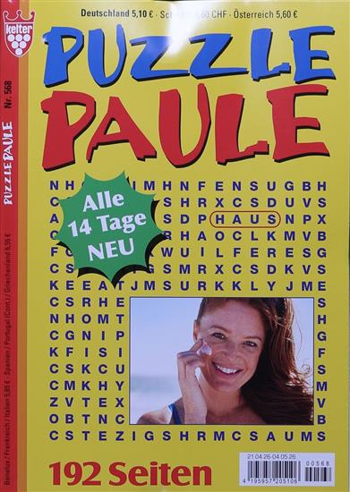 Puzzle Paule Ausgabe 2026568