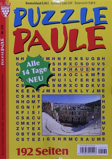 Puzzle Paule Ausgabe 2026570