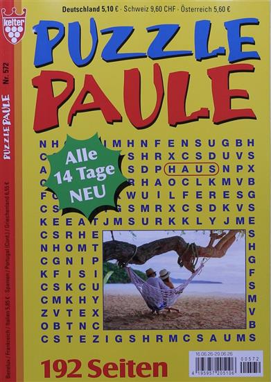 Puzzle Paule Ausgabe 2026572