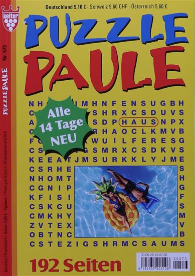 Puzzle Paule Ausgabe 2026573