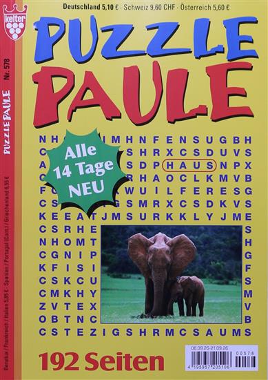 Puzzle Paule Ausgabe 2026578