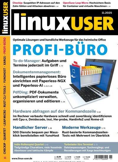 Linux User DVD Ausgabe 2025011