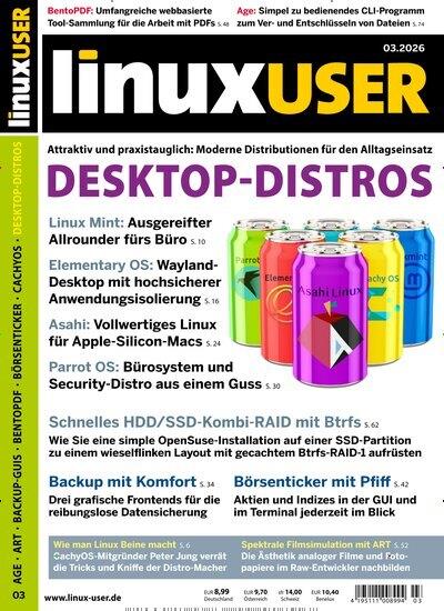 Linux User DVD Ausgabe 2026003