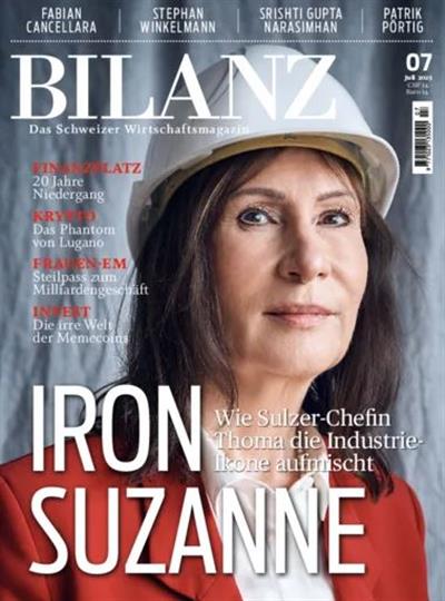 BILANZ CH only Print Ausgabe 2025007