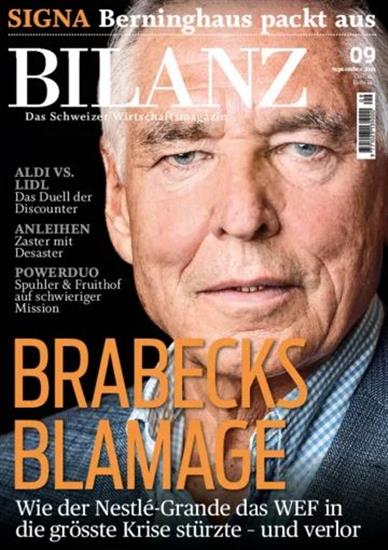 BILANZ CH only Print Ausgabe 2025009