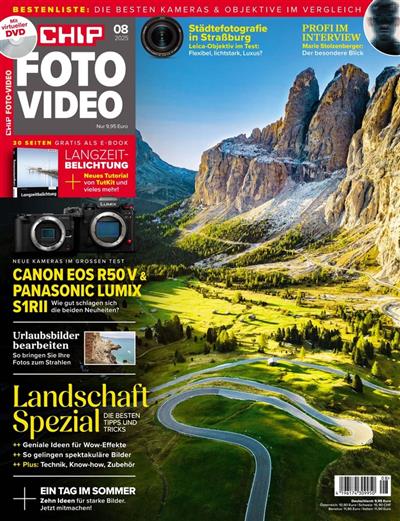 CHIP Foto-Video mit Software Ausgabe 2025008