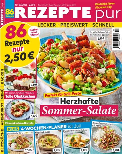 REZEPTE pur Ausgabe 2026007