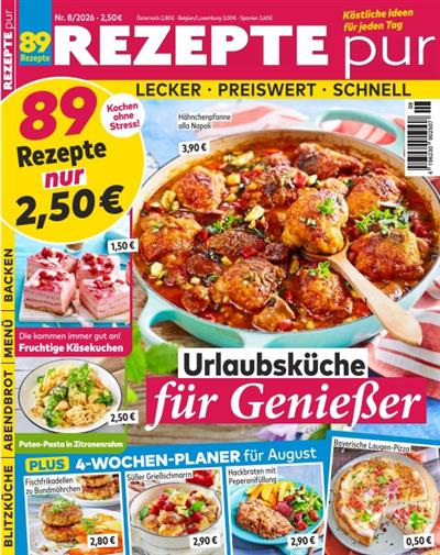 REZEPTE pur Ausgabe 2026008