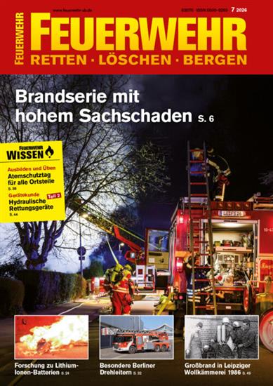 Feuerwehr Ausgabe 2026007