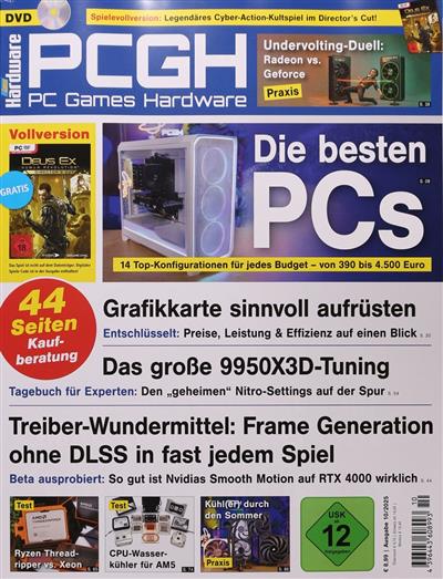 PC Games Hardware DVD Ausgabe 2025010