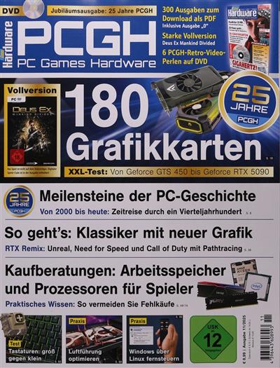 PC Games Hardware DVD Ausgabe 2025011