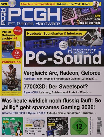 PC Games Hardware DVD Ausgabe 2026010