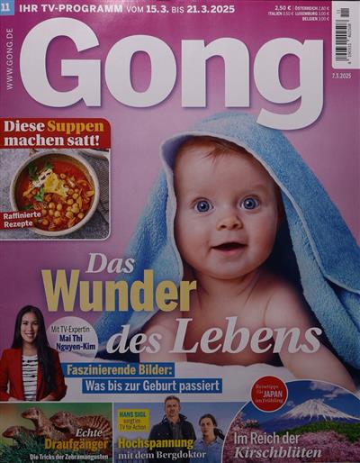 Gong mit Digital Extra Ausgabe 2025011