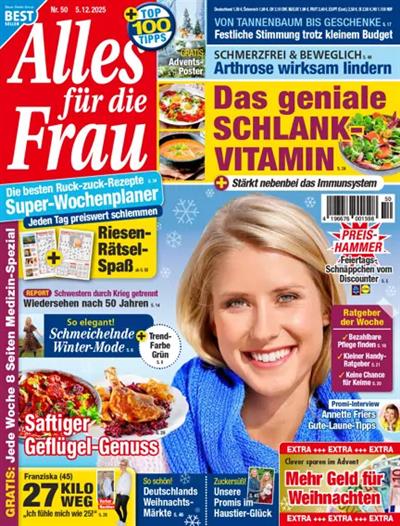 Alles für die Frau Ausgabe 2025050