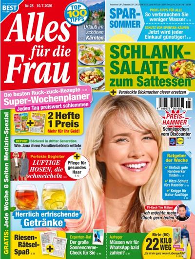 Alles für die Frau Ausgabe 2026028