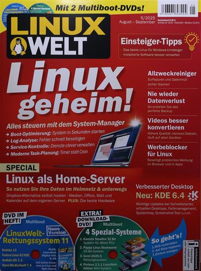 Linux Welt Ausgabe 2025005