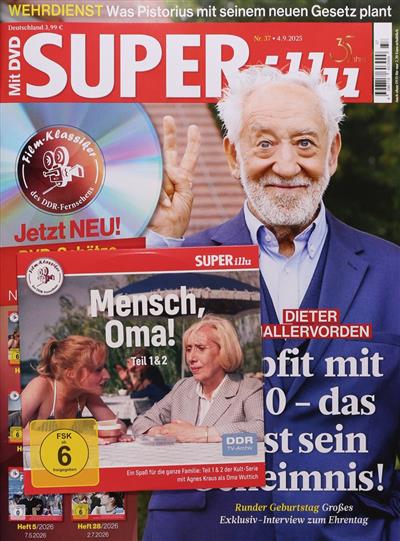 SUPERillu mit DVD Ausgabe 2025037
