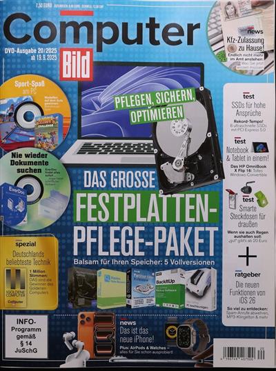 Computer Bild DVD Ausgabe 2025020
