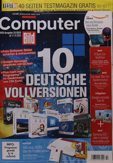 Computer Bild DVD Ausgabe 2025022