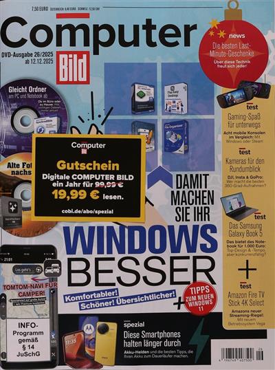 Computer Bild DVD Ausgabe 2025026