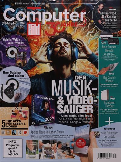 Computer Bild DVD Ausgabe 2026021