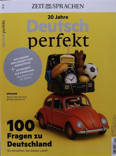 Deutsch Perfekt Ausgabe 2025013