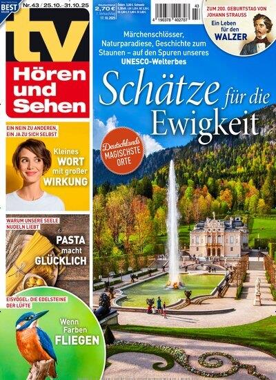 TV Hören + Sehen mit TV World Ausgabe 2025043