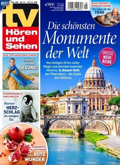 TV Hören + Sehen mit TV World Ausgabe 2025045