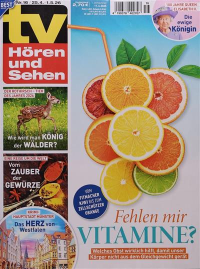 TV Hören + Sehen mit TV World Ausgabe 2026016