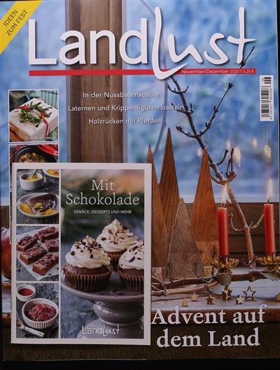Landlust mit Weihnachtsheft Ausgabe 2025006