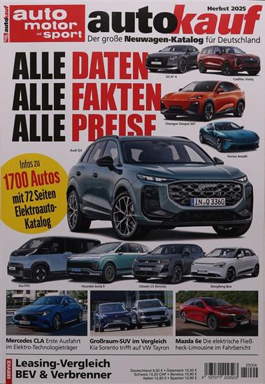 Auto Motor und Sport AutoKauf Ausgabe 2025004
