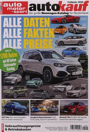 Auto Motor und Sport AutoKauf Ausgabe 2026002