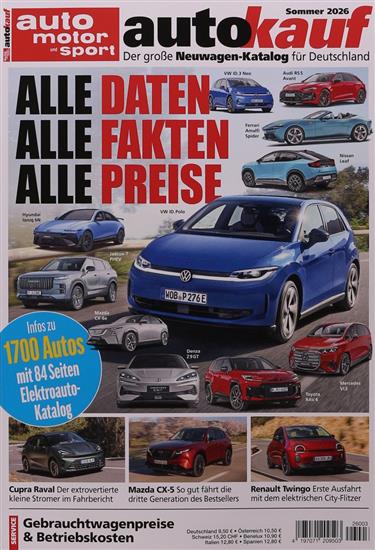 Auto Motor und Sport AutoKauf Ausgabe 2026003