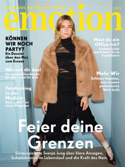 Emotion Ausgabe 2025012