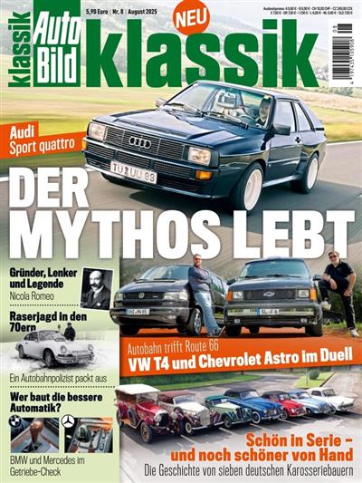 Auto Bild Klassik Ausgabe 2025008