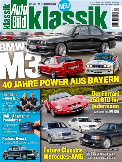 Auto Bild Klassik Ausgabe 2025012