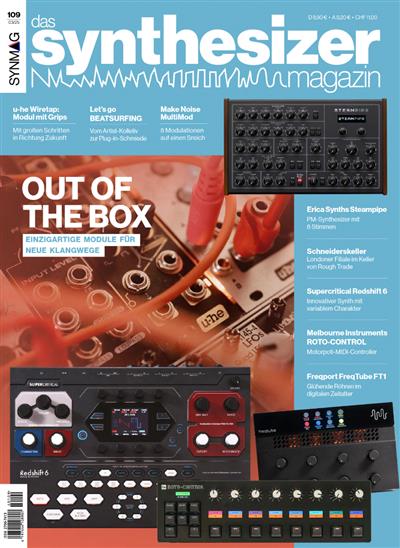 Synthesizer Magazin -SynMag Ausgabe 2025109